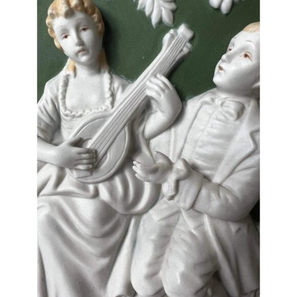 UCAGCO Ceramic Rococo Plates Set of 2 - Picture 5 of 9